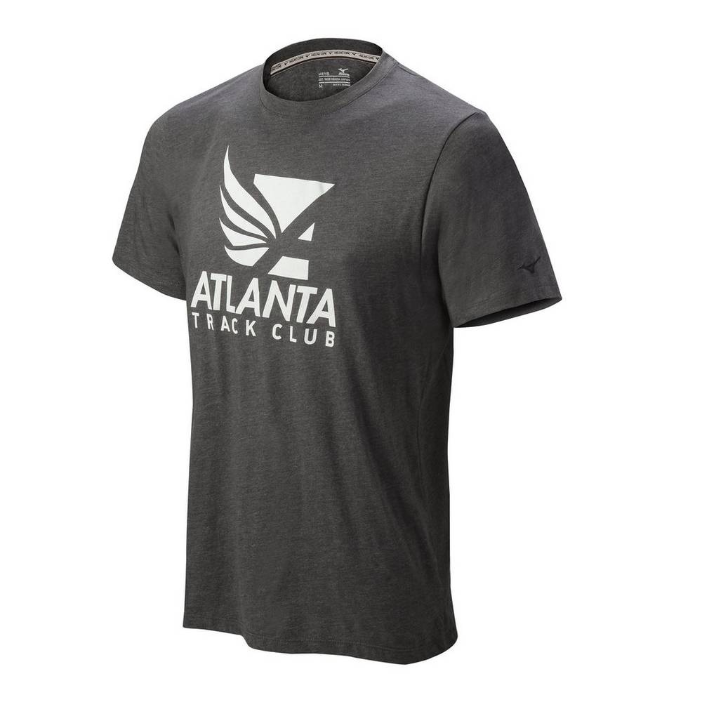 Camisetas Mizuno Atlanta Track Club 50/50 Hombre Gris Baratas VWON-24571